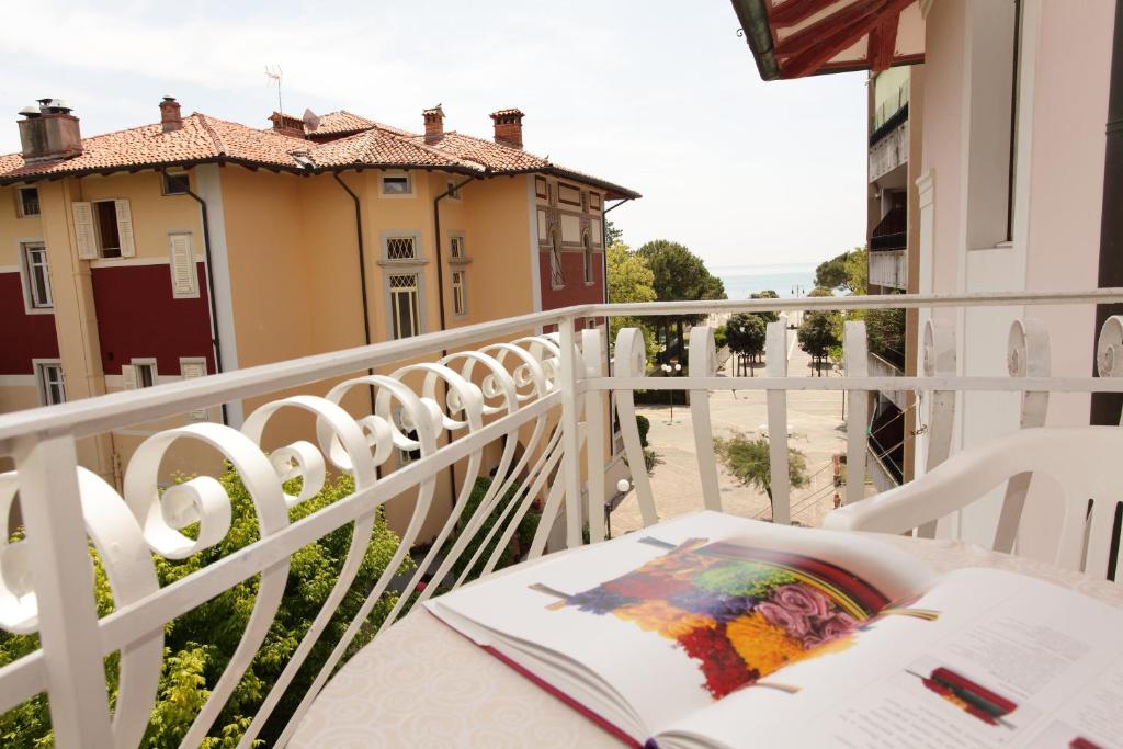 Balkón alebo terasa v ubytovaní Hotel Abbazia