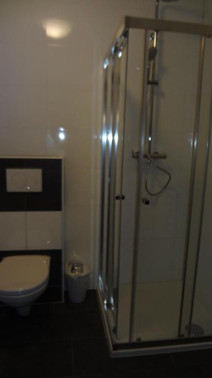 Kúpeľňa v ubytovaní Ferienhaus Willi