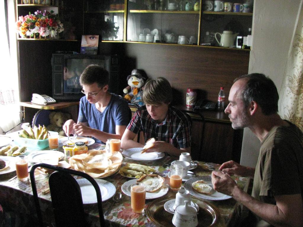 Jídlo v ubytování v soukromí nebo okolí