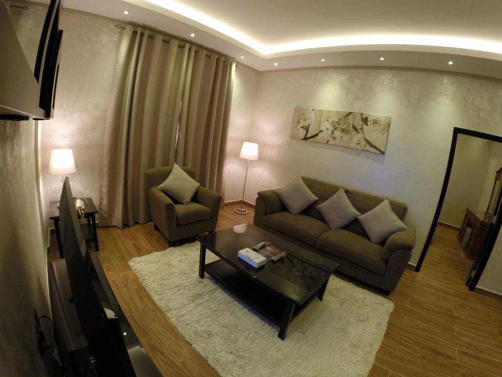 Posezení v ubytování Le Park Hotel