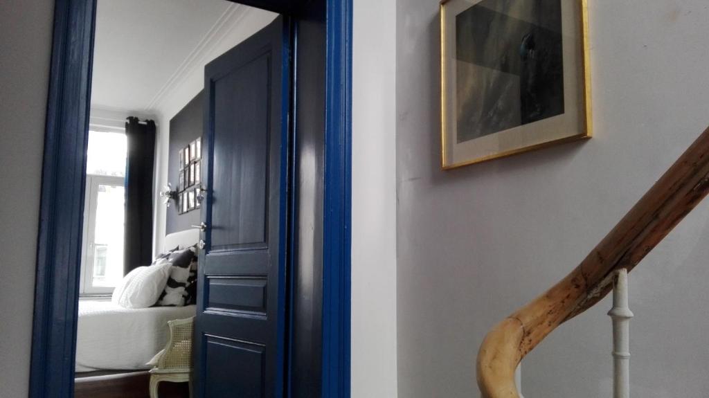 Postel nebo postele na pokoji v ubytování B&B Villa 36
