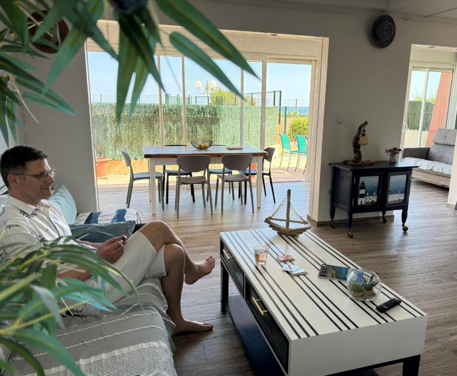 La bulle marine, 80m2, 2chambres, 1 coin nuit, 6 personnes max