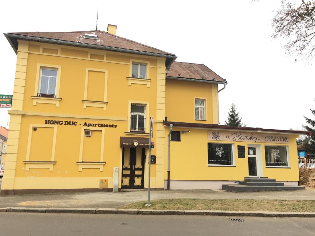 Budova, kde se penzion nachází