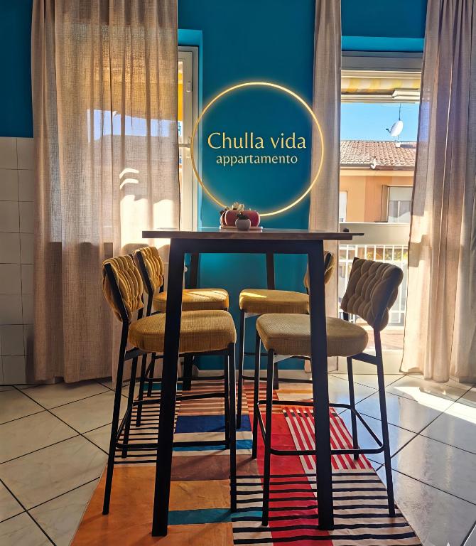 Ruang duduk di Chulla vida