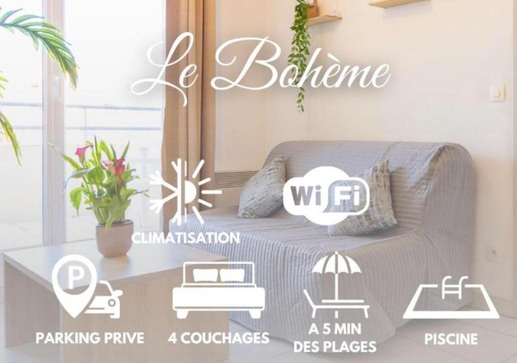 Le BOHEME - Séjour en Petite Camargue - 4 personnes