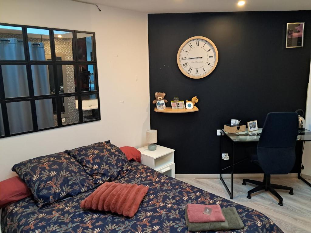 Chambre privative - LOFT3 Descartes