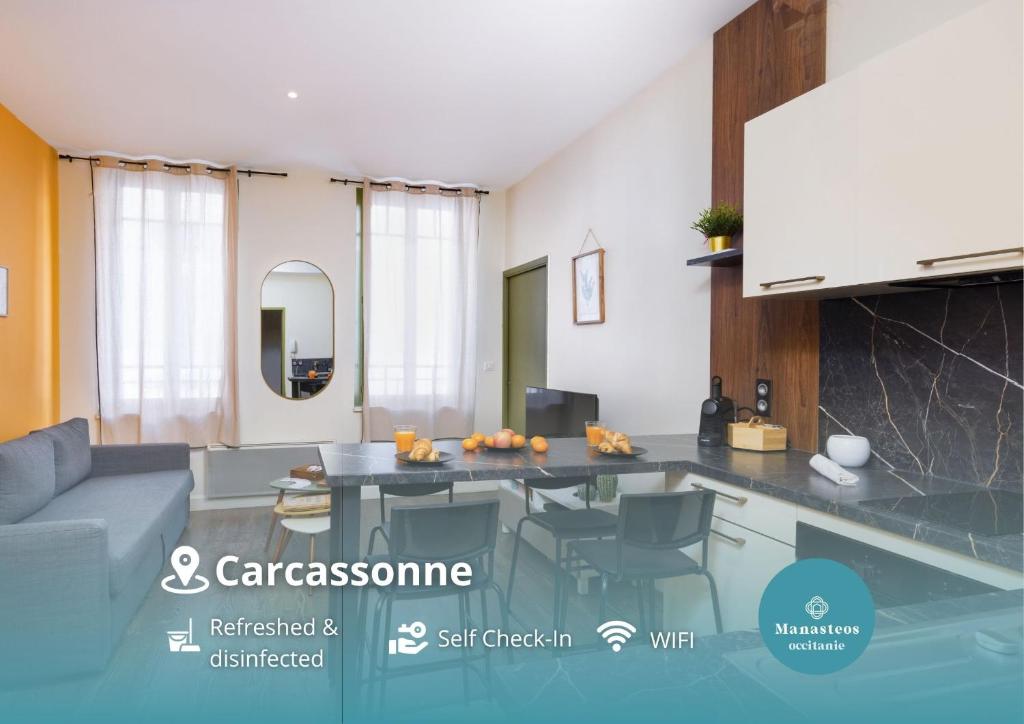 Appartement au cœur du centre ville de Carcassonne