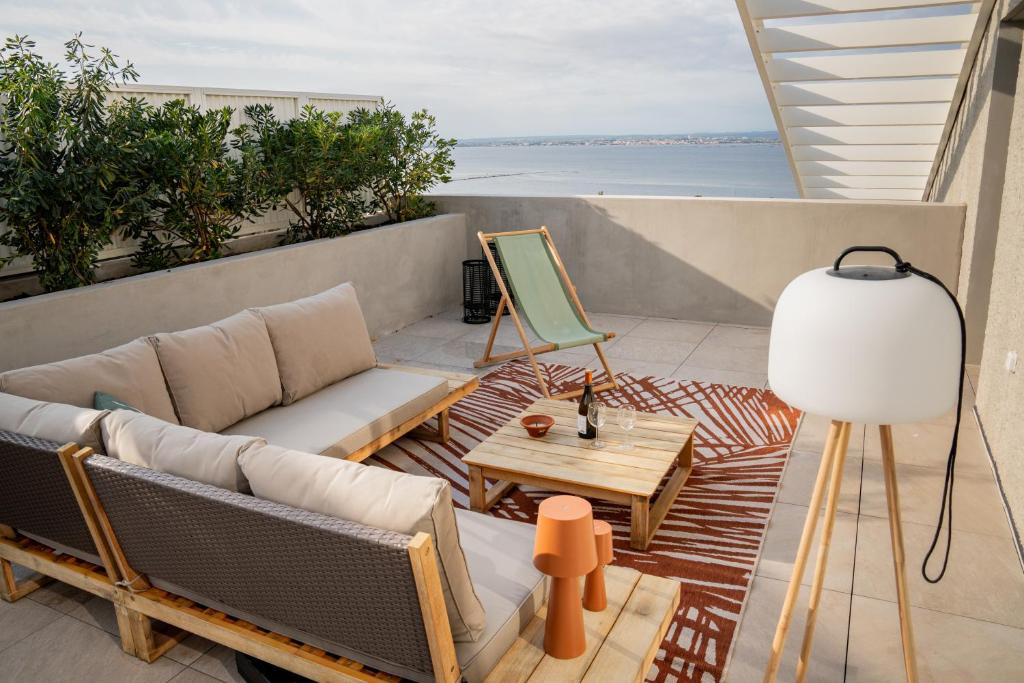 Luxueux Duplex 8 Pers Vue Panoramique Etang de Thau