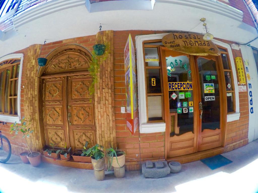 Exteriér nebo vchod ubytování Hostal Nomada