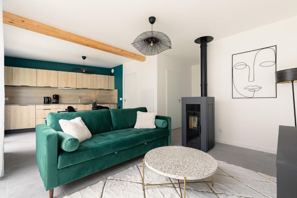 Jolie maison lumineuse, calme et cozy