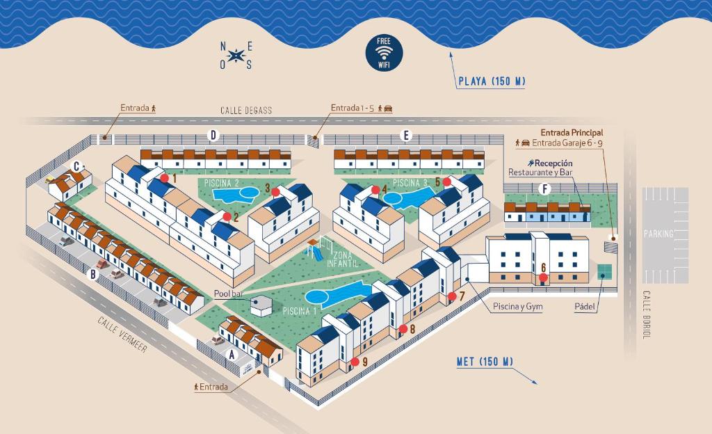 Las Dunas, Oliva – päivitetyt vuoden 2023 hinnat