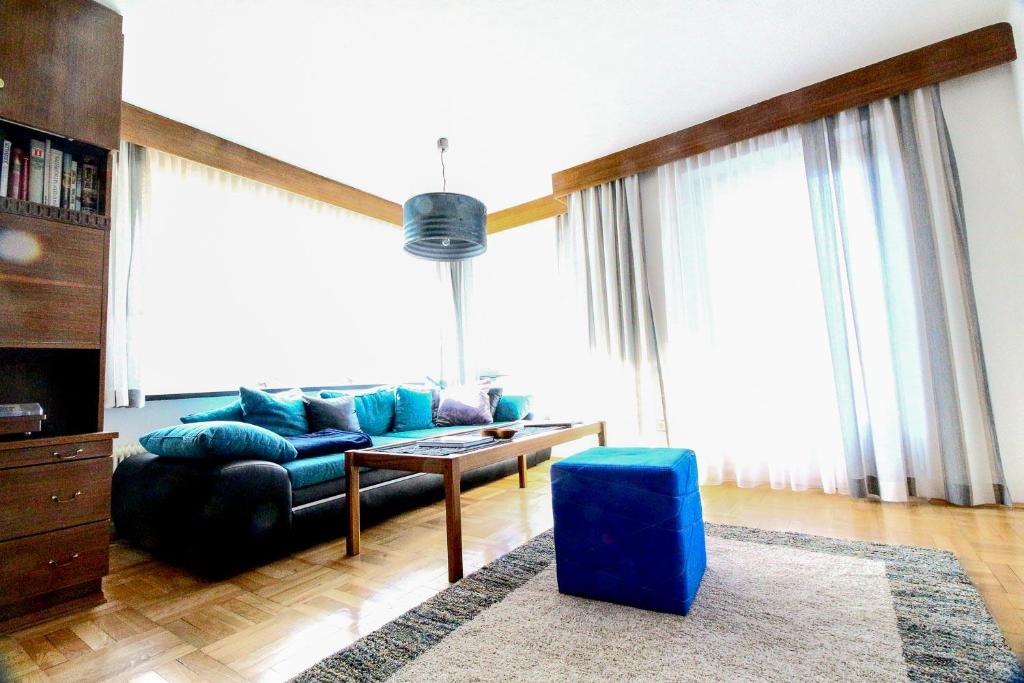 Posezení v ubytování Wolfgangsee Appartment