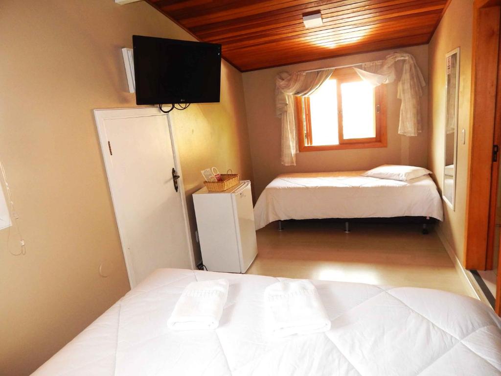 Apartamentos Sulla Collina Centro de Gramado localizado próximo da rua Coberta - 套房（3个成人）