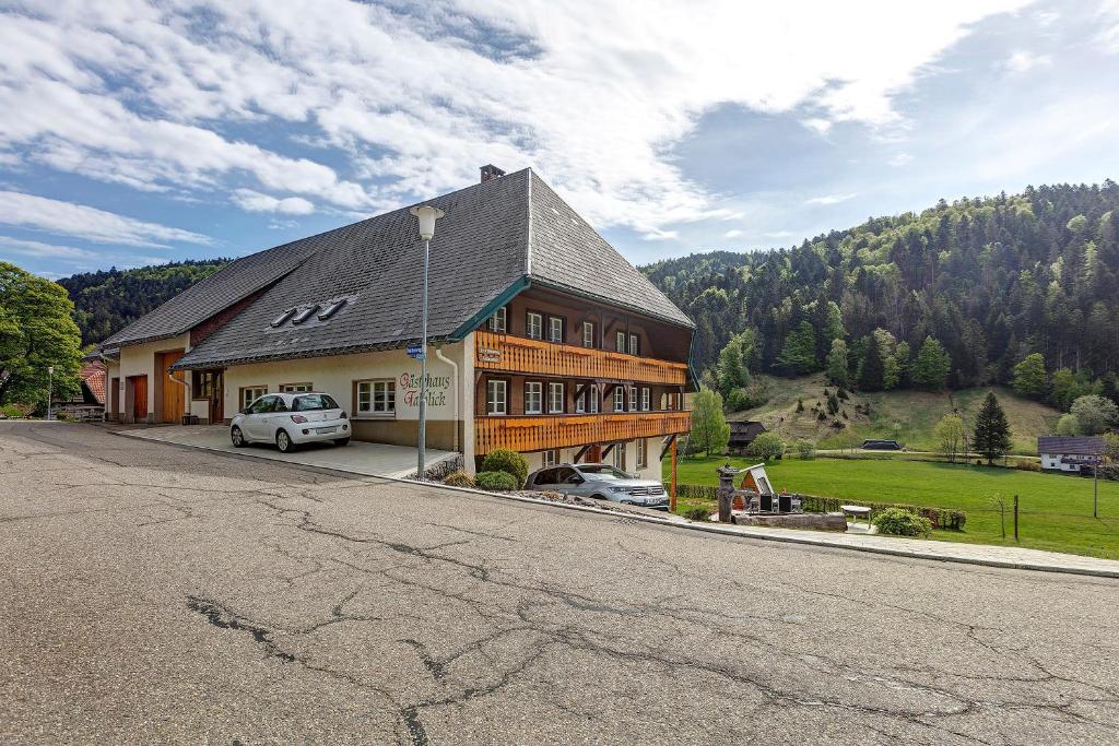 Ferienwohnung Talblick - Apartamento Superior De 1 Quarto Com Varanda