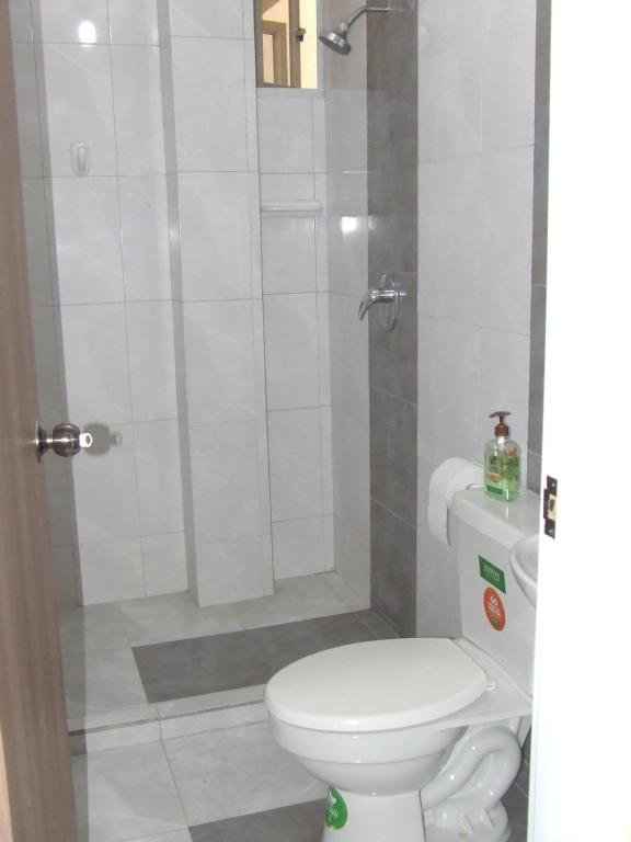 Koupelna v ubytování Dulce Hogar
