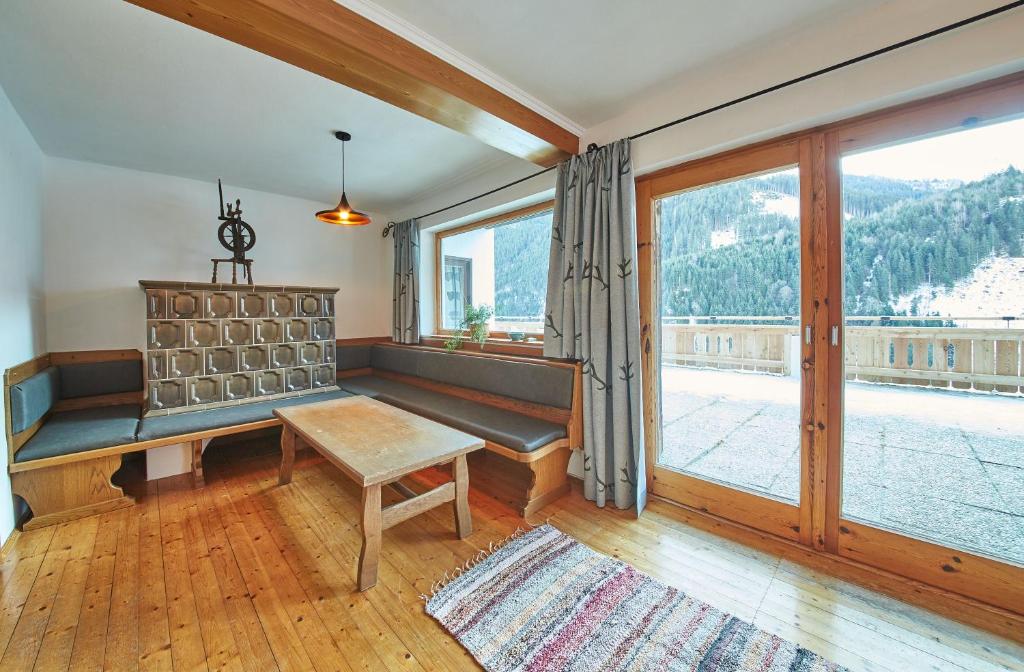 Posedenie v ubytovaní Ferienhaus Oberlengau