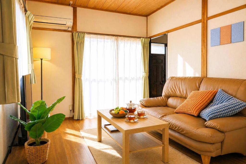 Okayama HARE House -アクセス良好-貸切一軒家-最大6名-無料駐車場2台-プロジェクター-ボードゲーム-