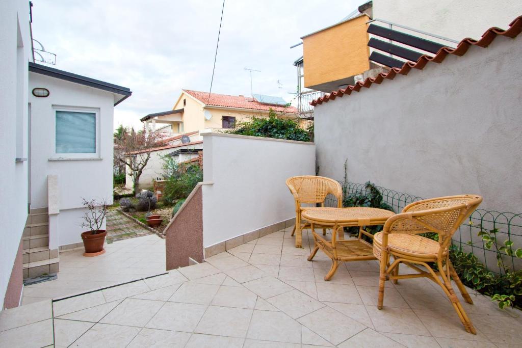 Balkon lub taras w obiekcie Apartments Aida
