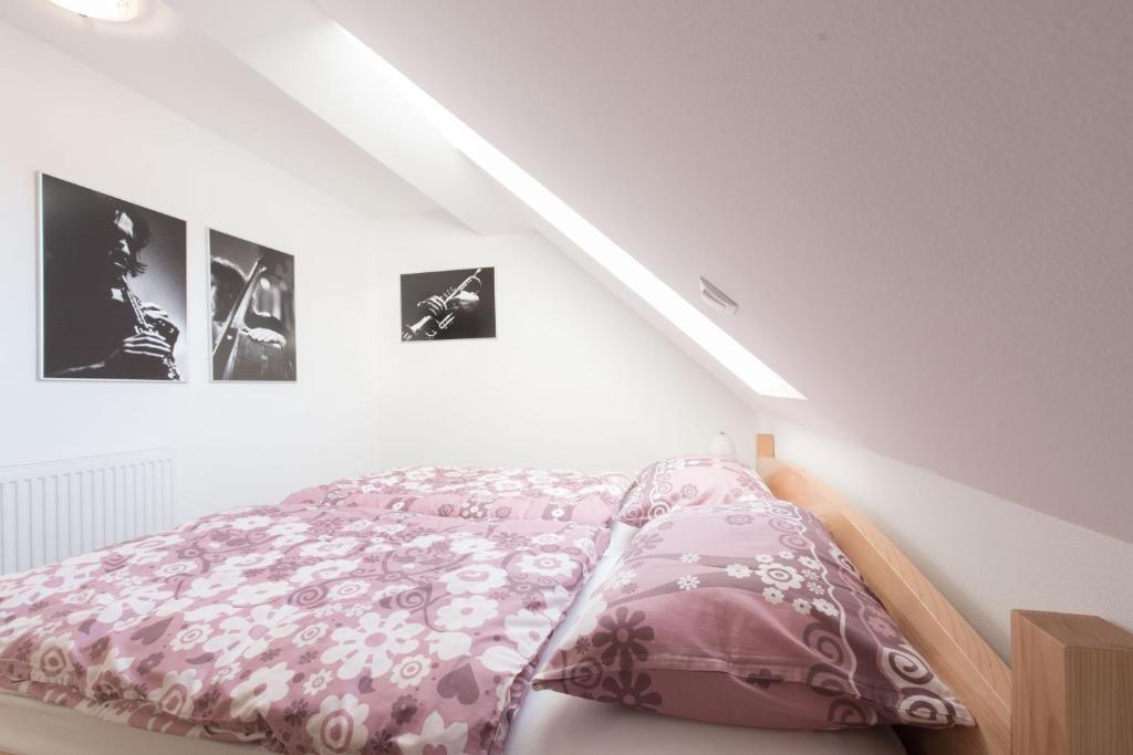 Postel nebo postele na pokoji v ubytování Guesthouse Tolc