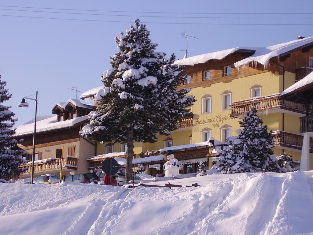 Residence Capriolo v zime