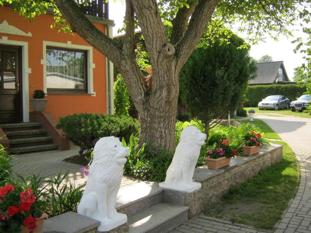 Zahrada ubytování Gästehaus am Schwarzer See