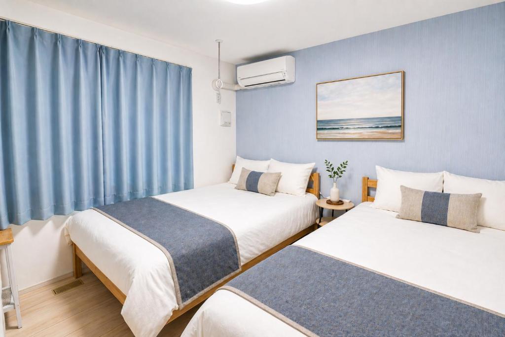 102Room 5 min walk from Gotanno station 20sqm apartment with private toilet and bathroom Direct access to popular travel destinations such as Ueno