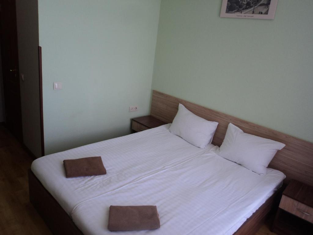 Postel nebo postele na pokoji v ubytování Hotel Restaurant Vizit