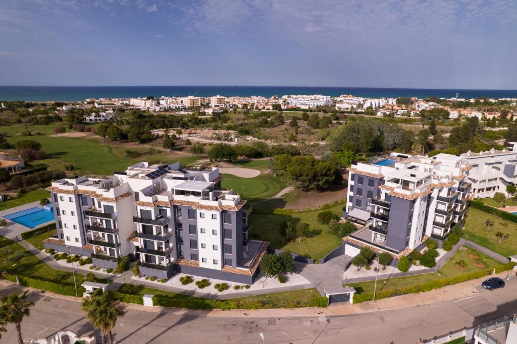 an aerial view of a large apartment complex at Nicolas in Casas Devesa
