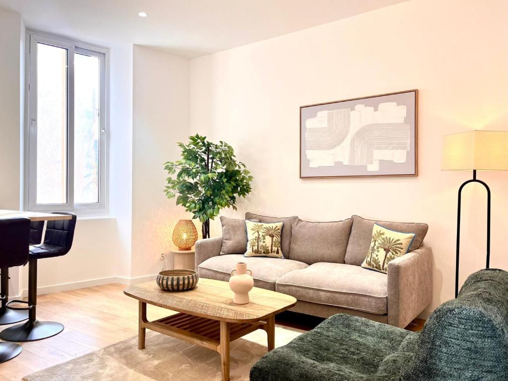 Bel appartement 3 pièces au centre de Cannes