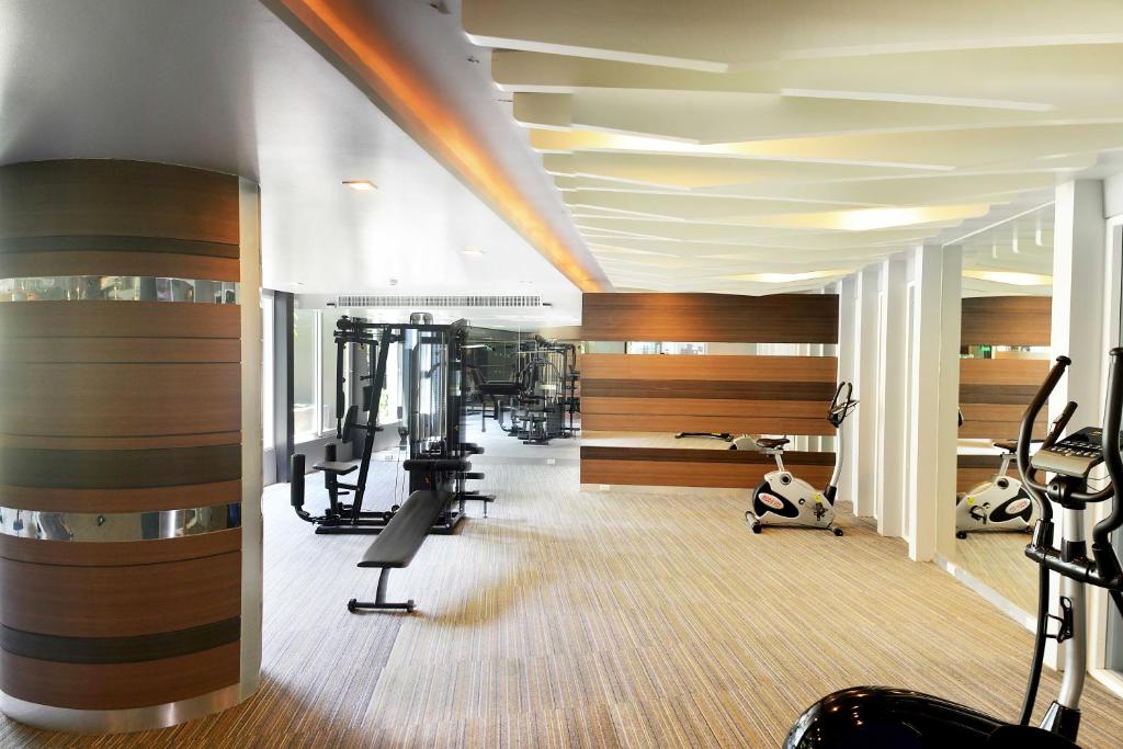 Fitness centrum a/nebo fitness zařízení v ubytování Lux SL Luxury Style of Life