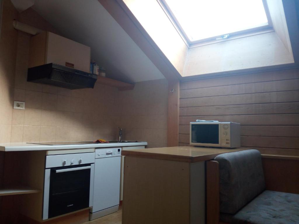 Kuchyňa alebo kuchynka v ubytovaní Digart apartment
