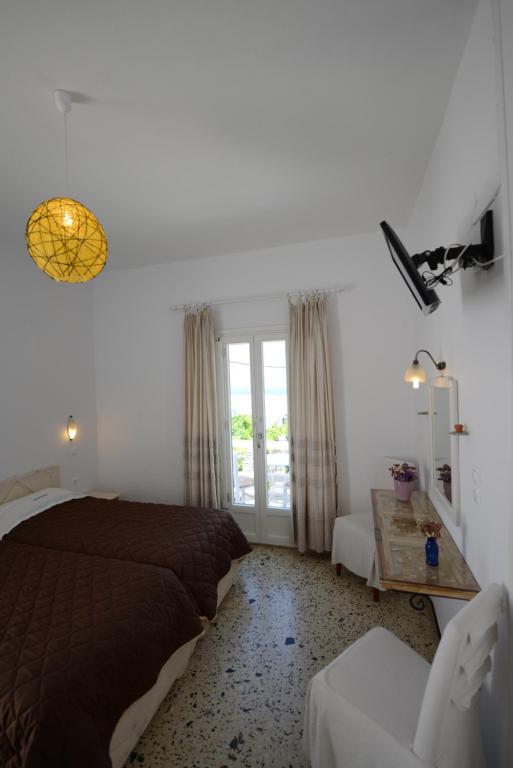 Voodi või voodid majutusasutuse Andriani's Guest House toas