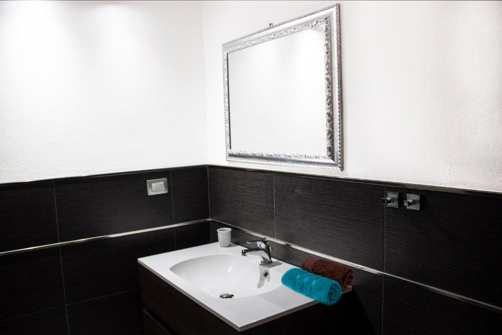 Koupelna v ubytování B&B La Bouganville