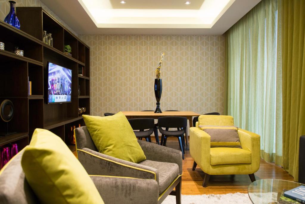 Posezení v ubytování Hotel Love It CAS Consulado