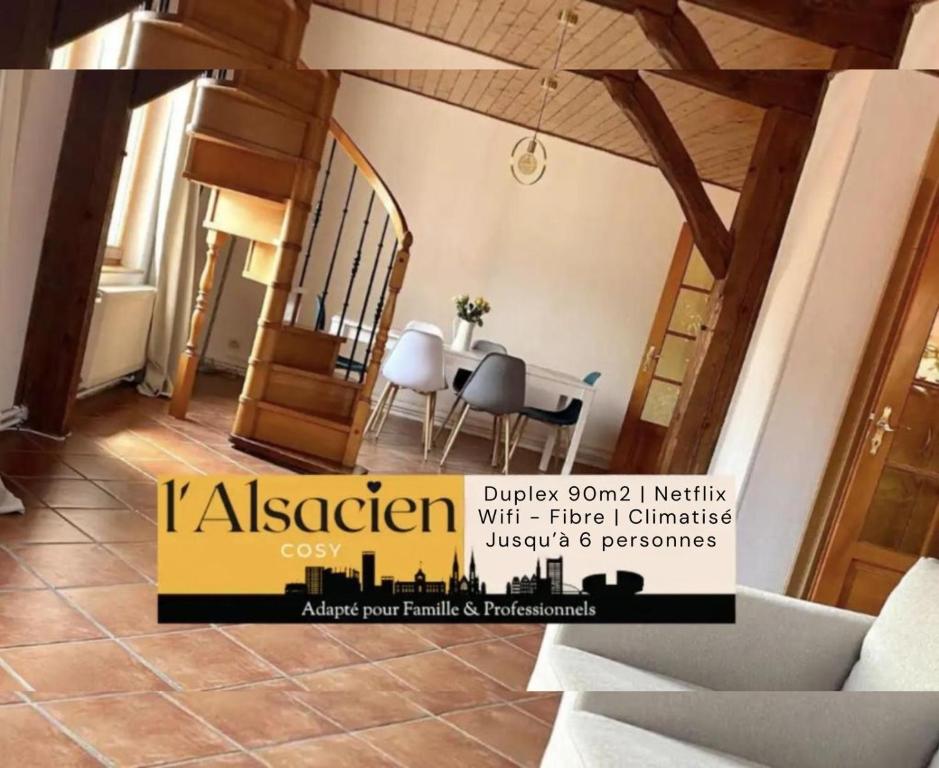 L’Alsacien Cosy : Duplex - Netflix - Wifi/Fibre – photo 29