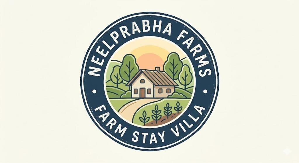 a logo for the margarita farm stay winery at Neelprabha Farms in Karjat