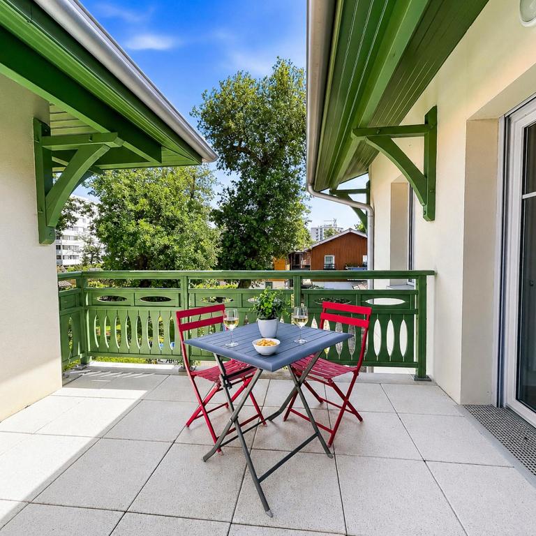 T2 moderne, Terrasse et Parking privé Gratuit