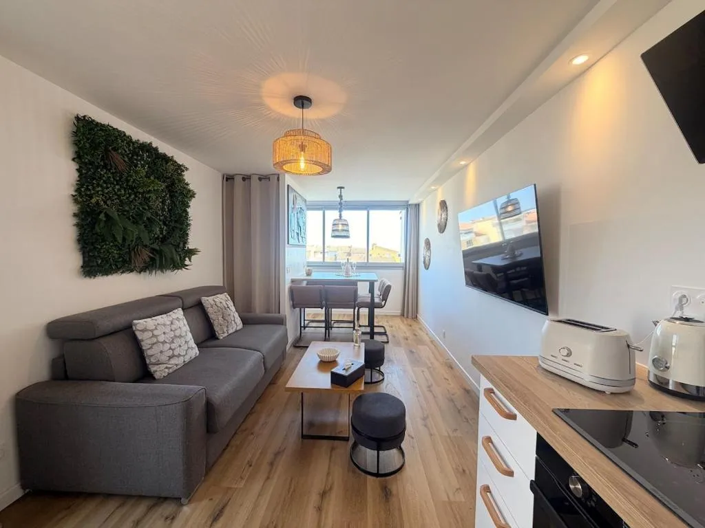 Le Môle - appartement spacieux - terrasse vue mer
