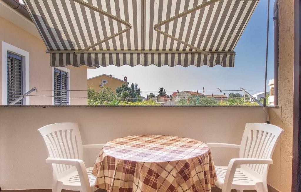 Balkón alebo terasa v ubytovaní Apartmani Lusi