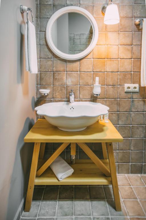 Koupelna v ubytování Kisi Boutique Hotel