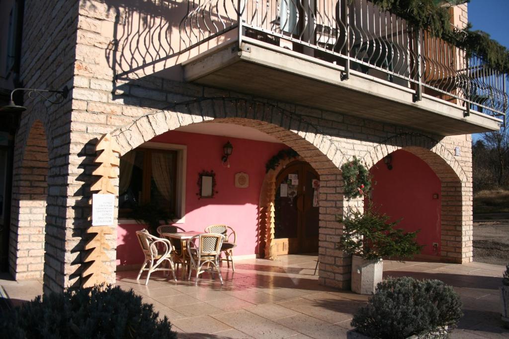 Balkón nebo terasa v ubytování Hotel Piccola Mantova