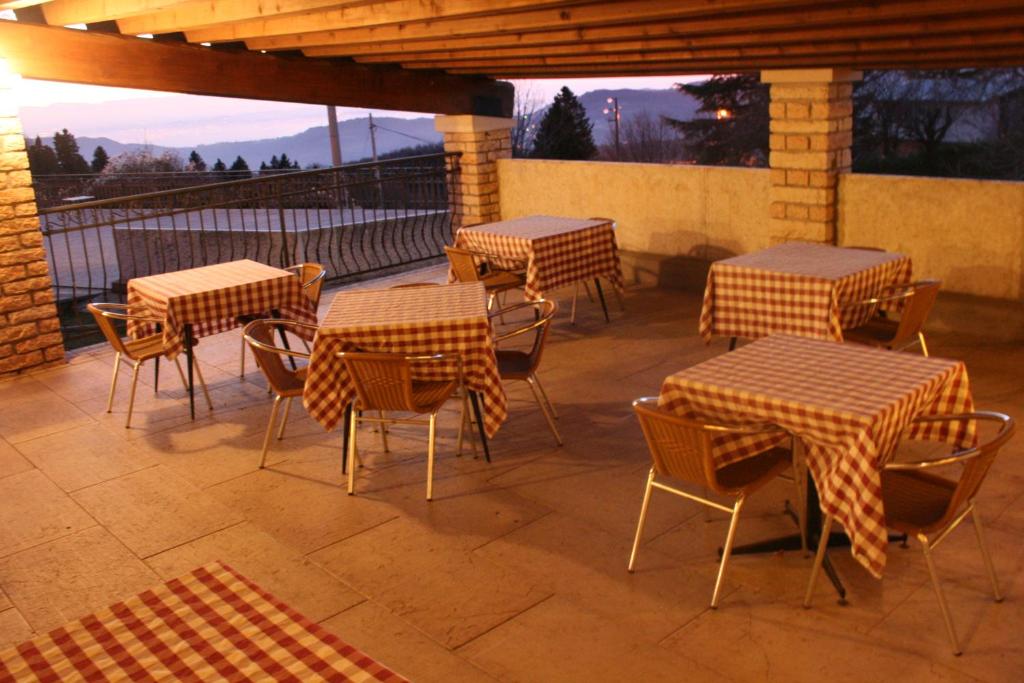 Balkón nebo terasa v ubytování Hotel Piccola Mantova
