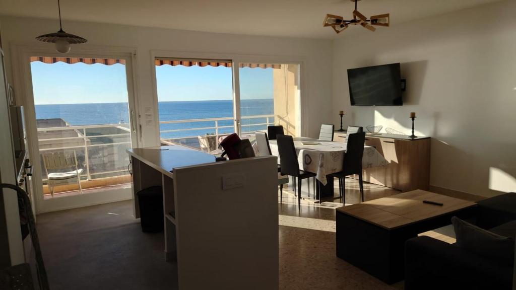 Appartement face à la plage