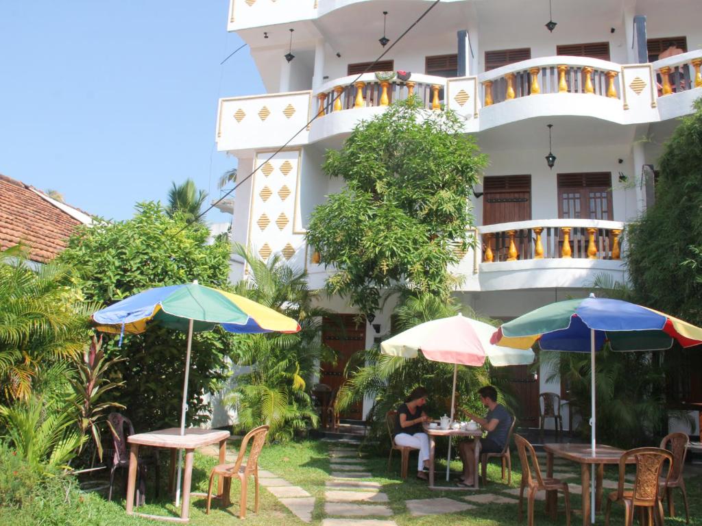 Zahrada ubytování Orchid Rest
