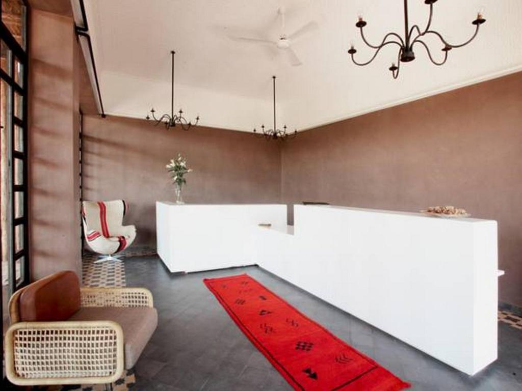 Posezení v ubytování Fellah Hotel