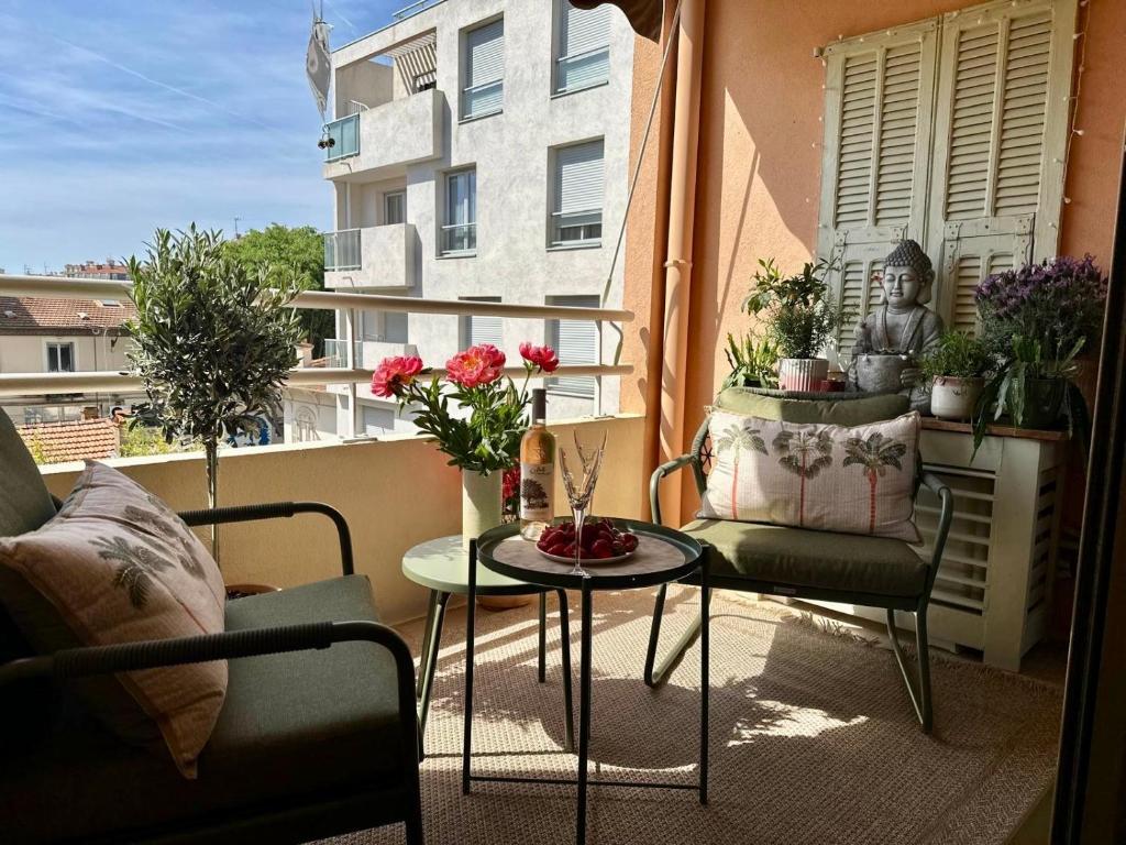 La Perle de Vaubone - Sun & Balcony