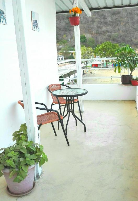 Balkón nebo terasa v ubytování Bahia B&B