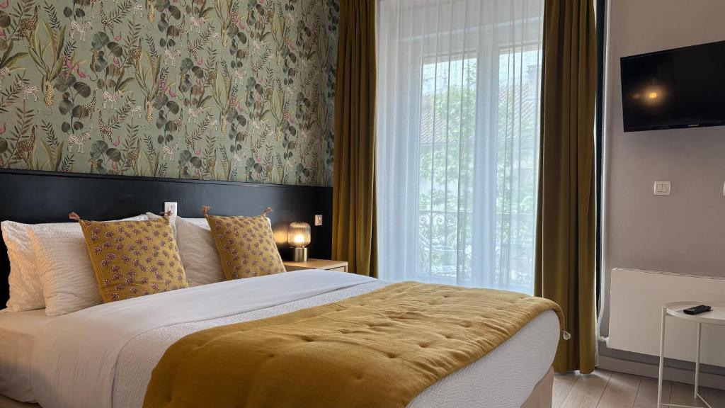 Logis Hôtel Restaurant Grand Hôtel de Lyon - 高级双人间