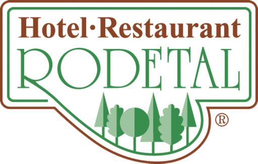 a sign for the hotel restaurant royal hotel at Hotel Restaurant Rodetal in Nörten-Hardenberg