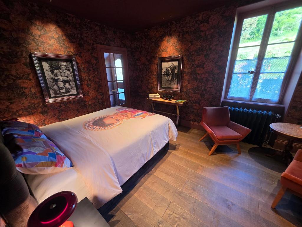 Domaine des Chailloux - Habitación Con Cama Grande Y Vistas Al Jardín